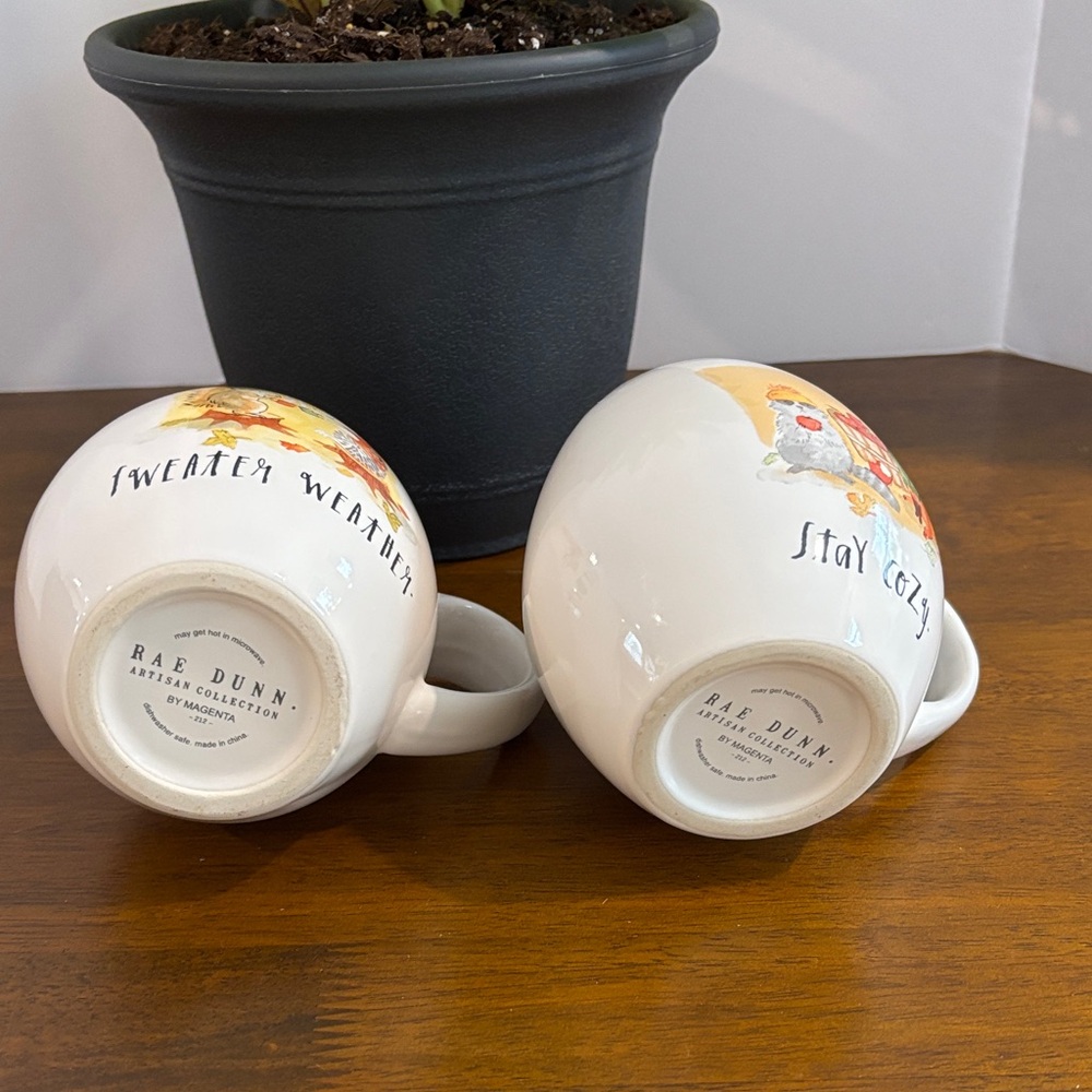 Rae Dunn Bundle Set of 2 Mugs - Picture 4 of 8